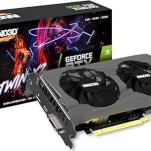 INNO3D Nvidia Geforce RTX 3050 6Gb Twin X2 Gddr6 96-Bit Pci-E 4.0 Integrated Gaming Graphics Card - N30502-06D6-1711Va60